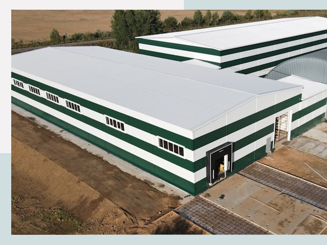 Строительство овощехранилищ в Назарово