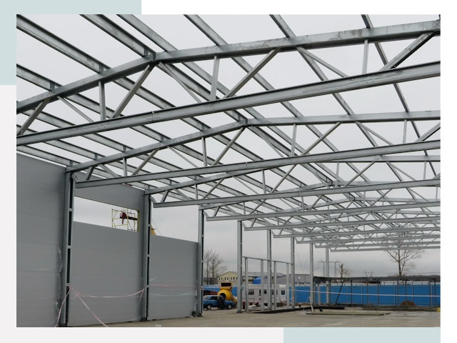 Строительство складов в Назарово от 617 руб. за м²