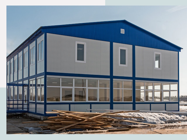 Строительство магазинов в Назарово