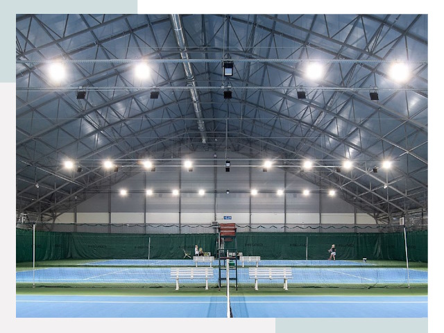 Строительство теннисных кортов в Назарово от 617 руб.