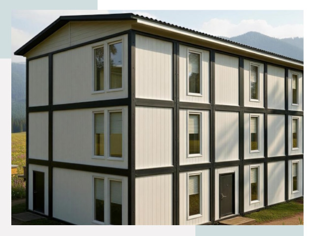 Модульные общежития в Назарово