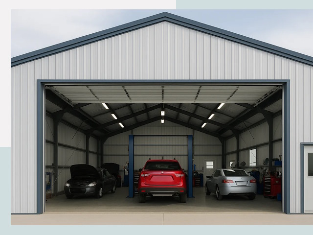 Ангары из сэндвич панелей от 617 руб. в Назарово