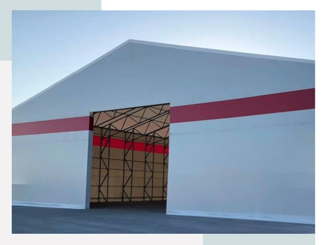 Быстровозводимые ангары в Назарово