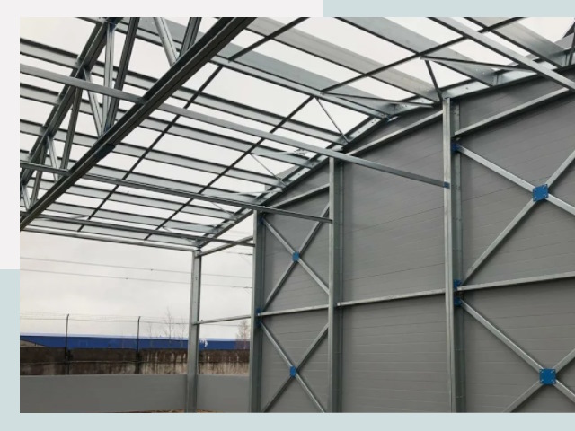 Каркасные ангары от СтальСтрой-Нрв по цене от 617 руб.