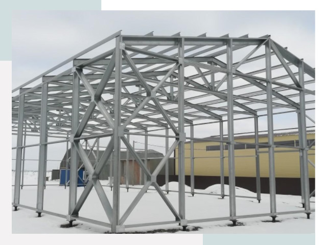 Каркасные ангары в Назарово