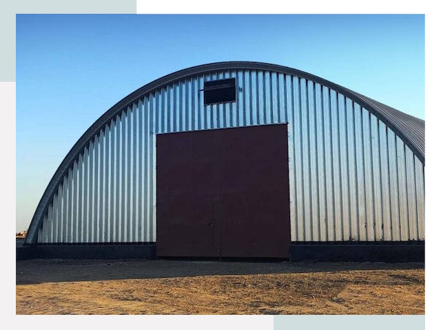 Арочные ангары в Назарово