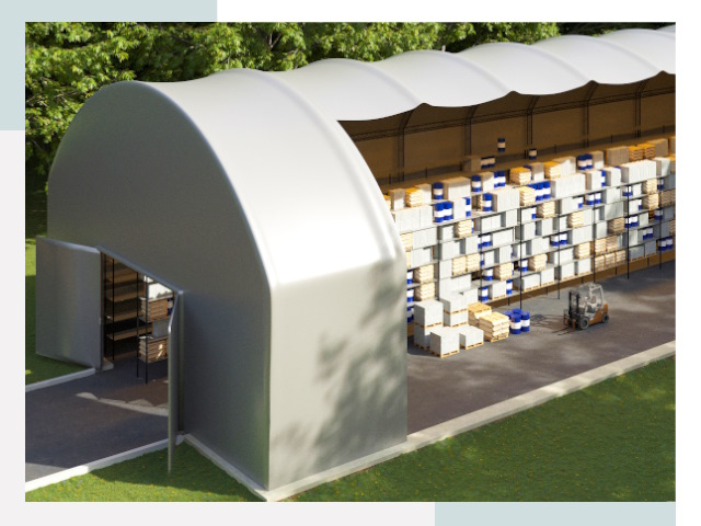 Тентовые ангары в Назарово