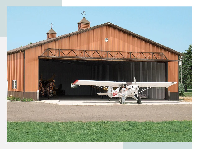 Ангары для самолетов в Назарово