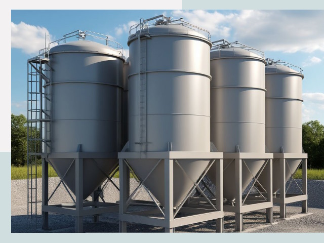 Металлические силосы от СтальСтрой-Нрв по цене 617 руб.