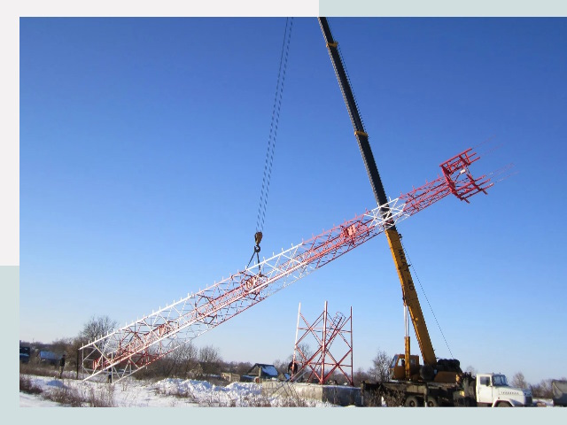 Строительство башен связи в Назарово от 617 руб.