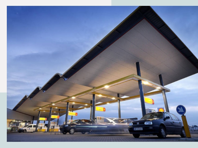 Навесы для АЗС в Назарово от 617 руб. - Защита и комфорт