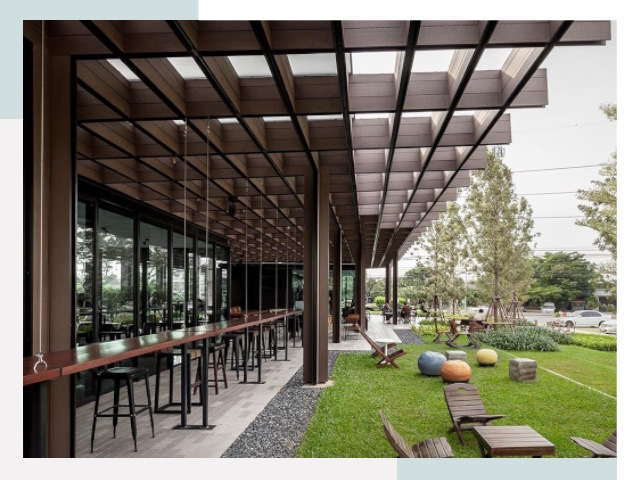 Летние веранды для кафе в Назарово