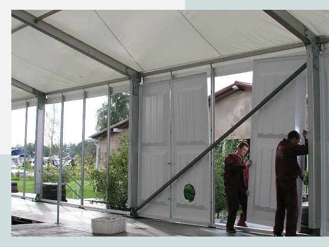 Быстро сборные шатры в Назарово от 617 руб. за м²