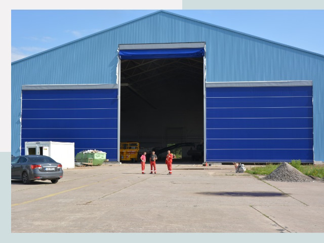 Ангарные ворота в Назарово от СтальСтрой-Нрв по цене 617 руб.