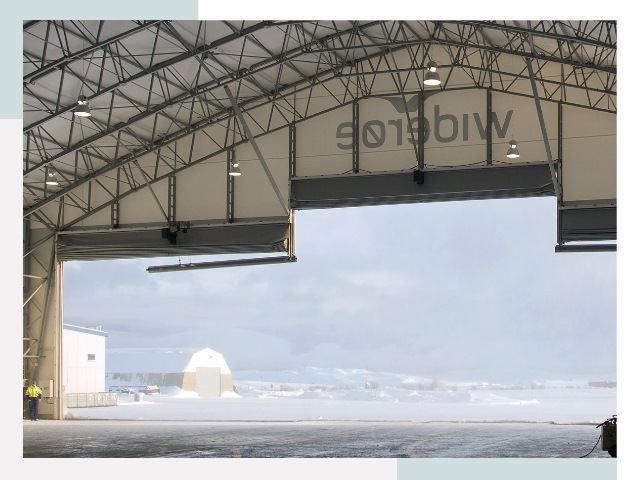 Ворота для ангаров в Назарово