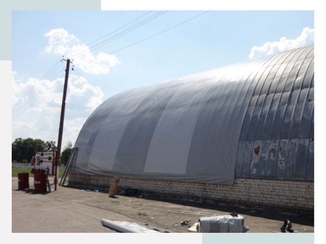 Ремонт ангаров в Назарово