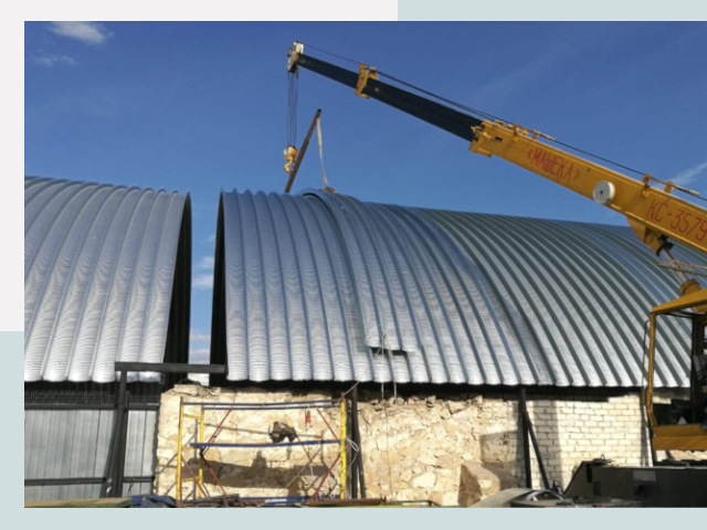 Реконструкция ангаров в Назарово от 617 руб.