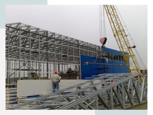 Монтаж ангаров в Назарово