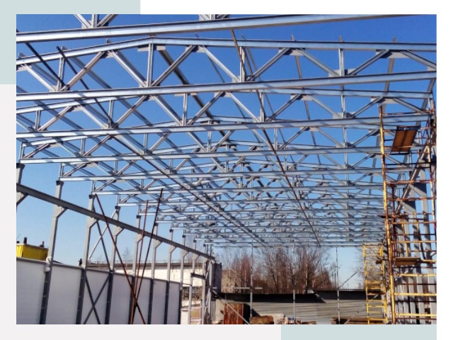 Металлокаркасы для складов в Назарово