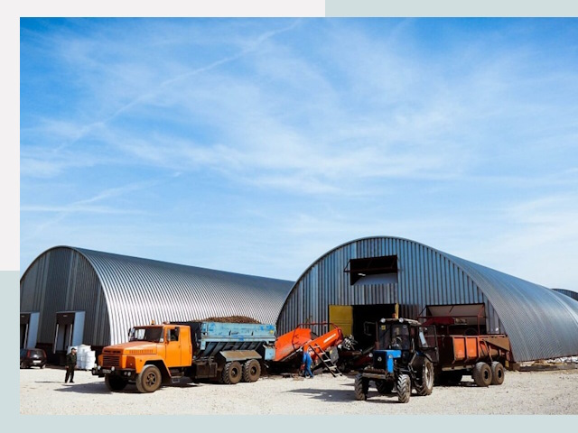 Ангары для спецтехники в Назарово